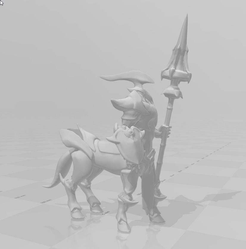 Lancer Zero Hecarim - League of Legends 3D print model_1