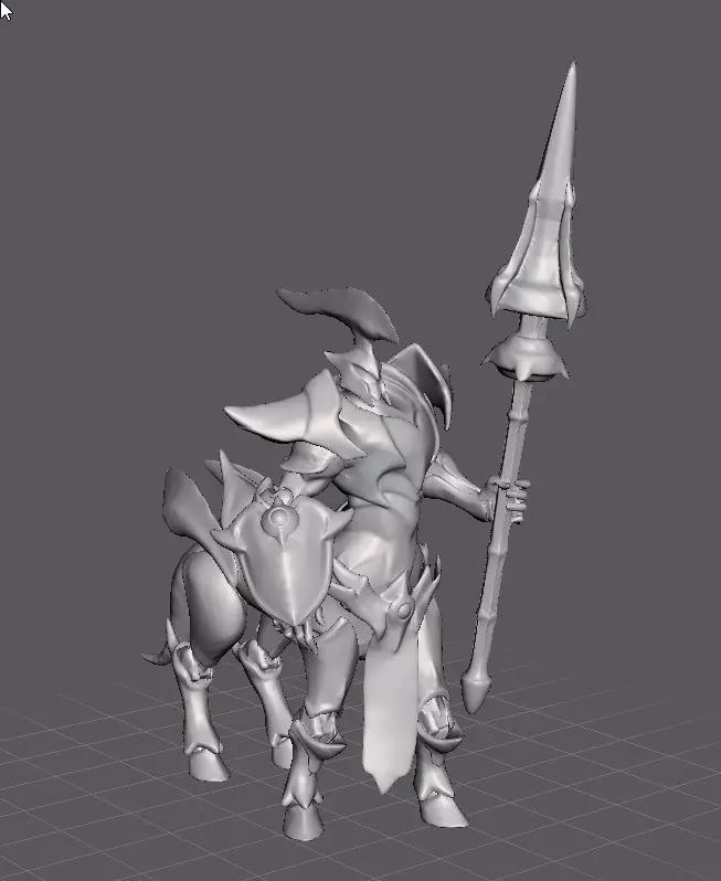 Lancer Zero Hecarim - League of Legends 3D print model_0