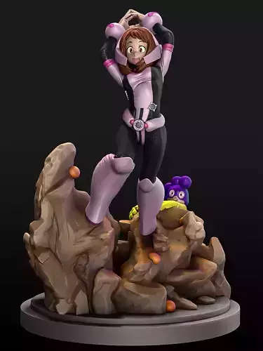 Uraraka - Boku no hero academia fan model 3D print model
