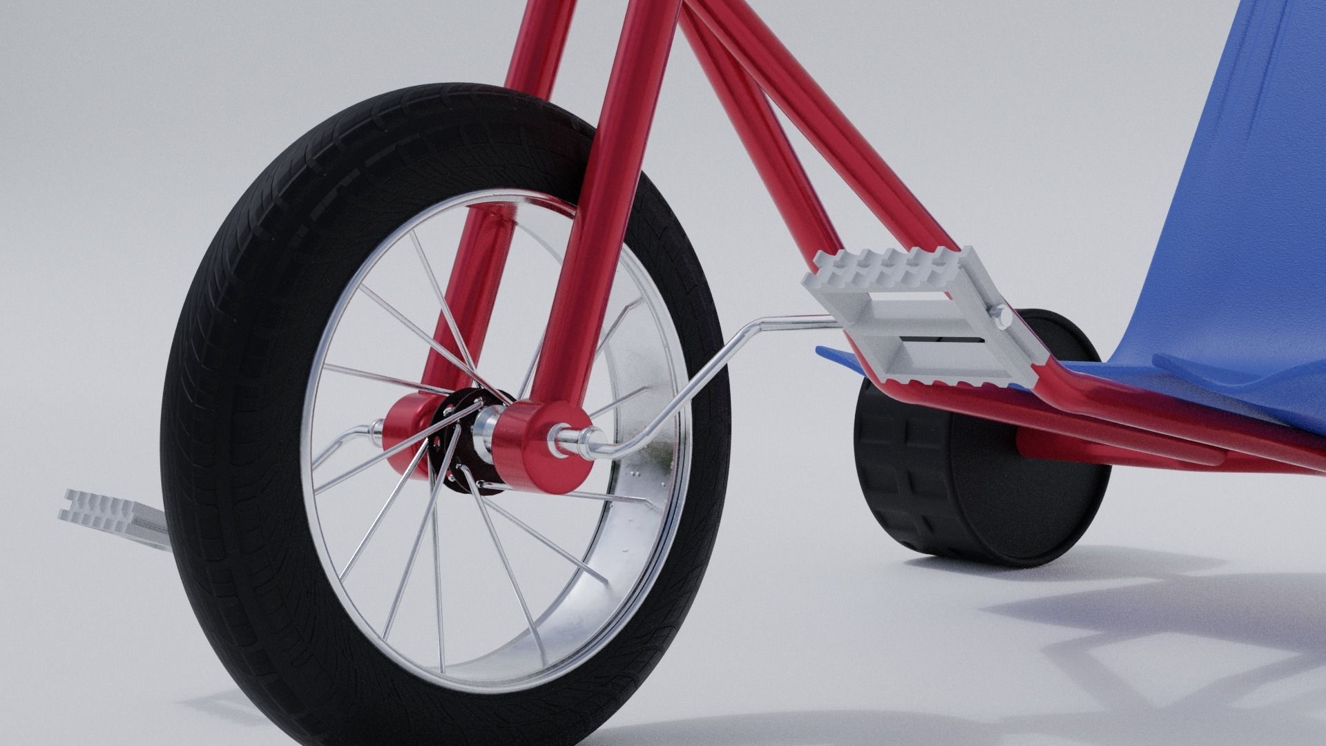 the shining tricycle 3D model_3