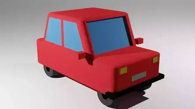 Low poly car