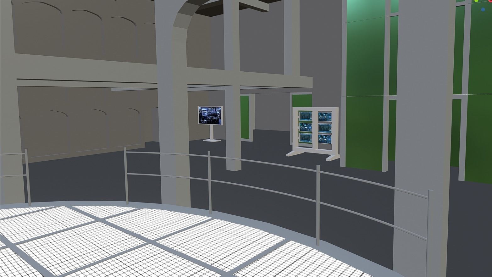 CW Green Arrow Season 4 Bunker Low-poly 3D model_10