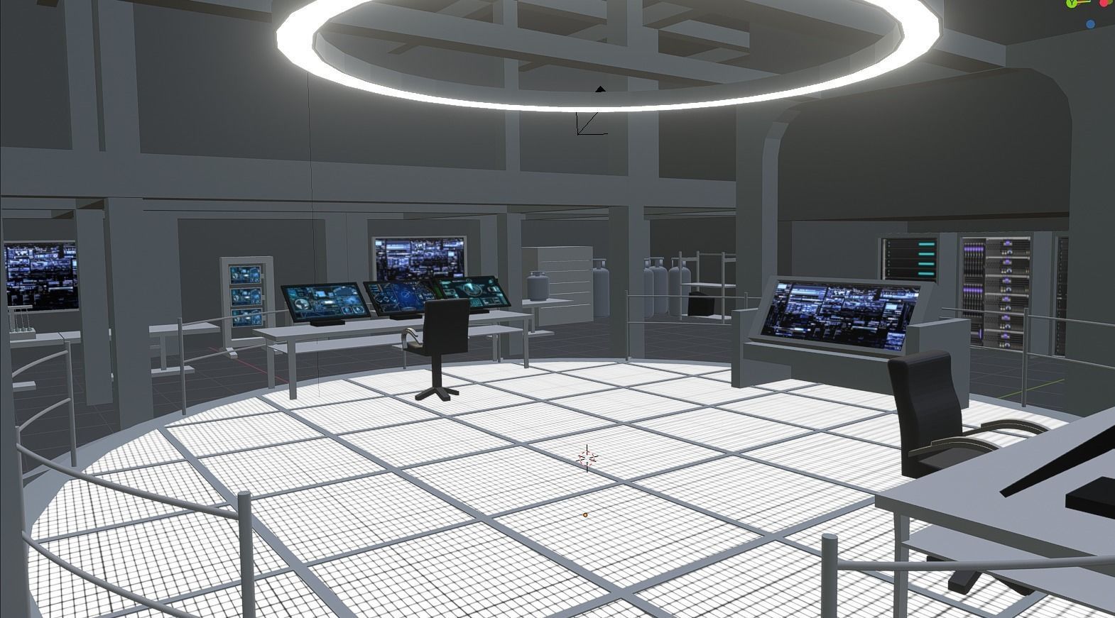 CW Green Arrow Season 4 Bunker Low-poly 3D model_2