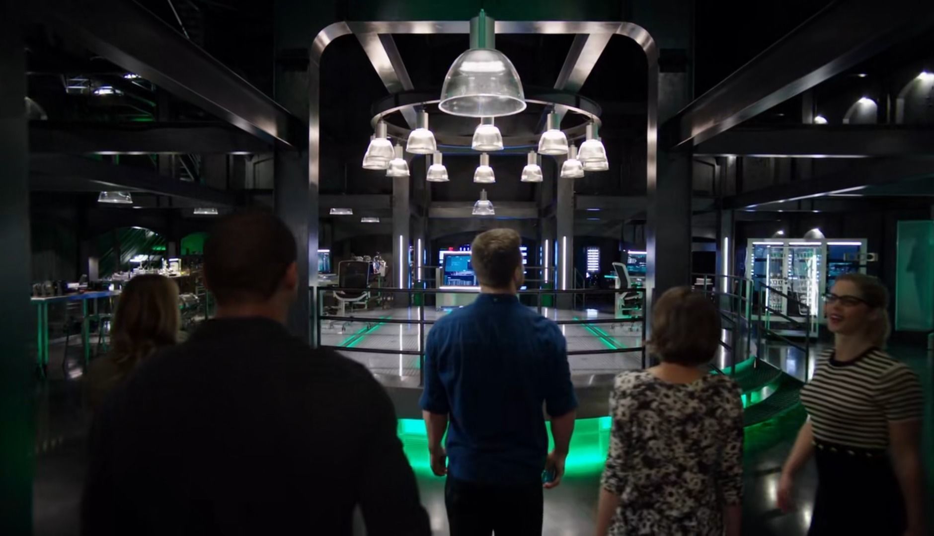 CW Green Arrow Season 4 Bunker Low-poly 3D model_14