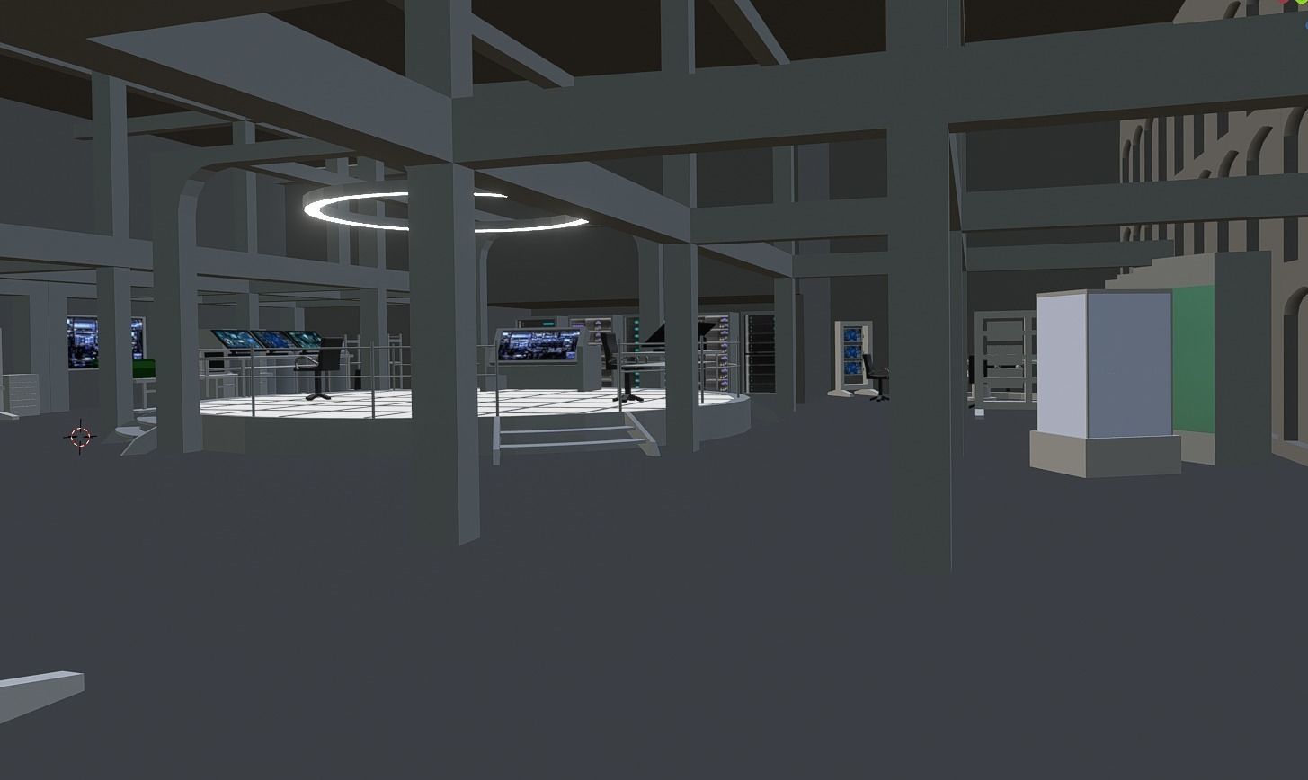 CW Green Arrow Season 4 Bunker Low-poly 3D model_13