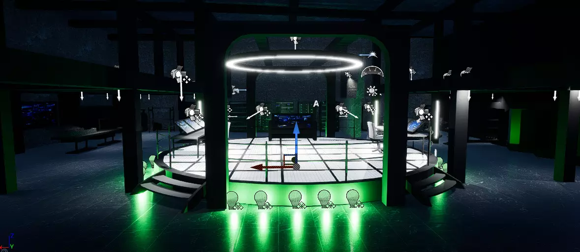 CW Green Arrow Season 4 Bunker Low-poly 3D model_0