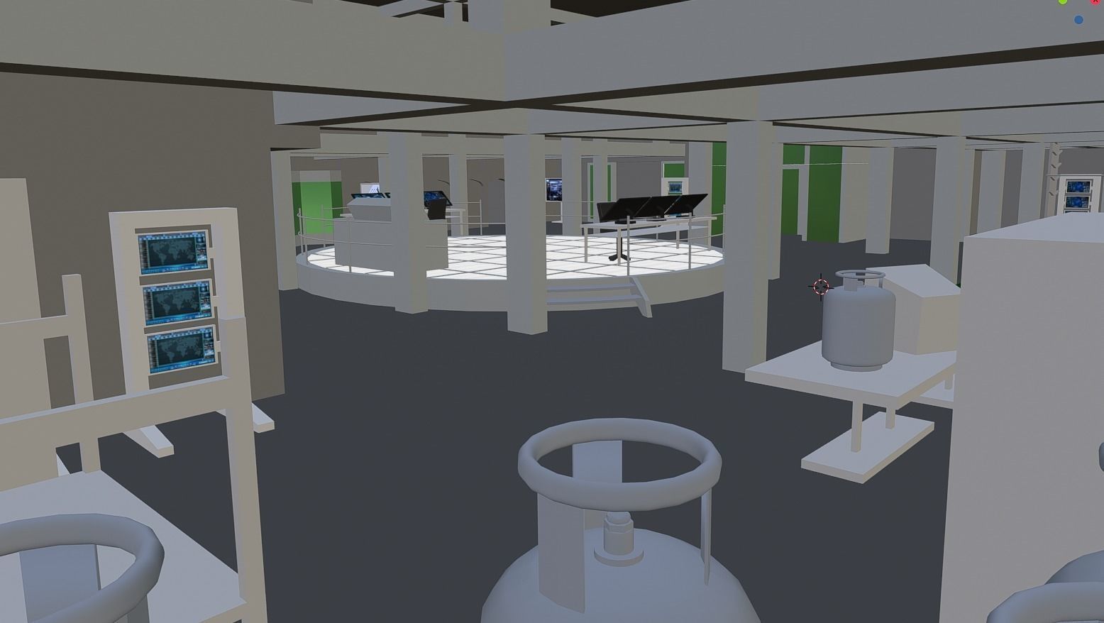 CW Green Arrow Season 4 Bunker Low-poly 3D model_5