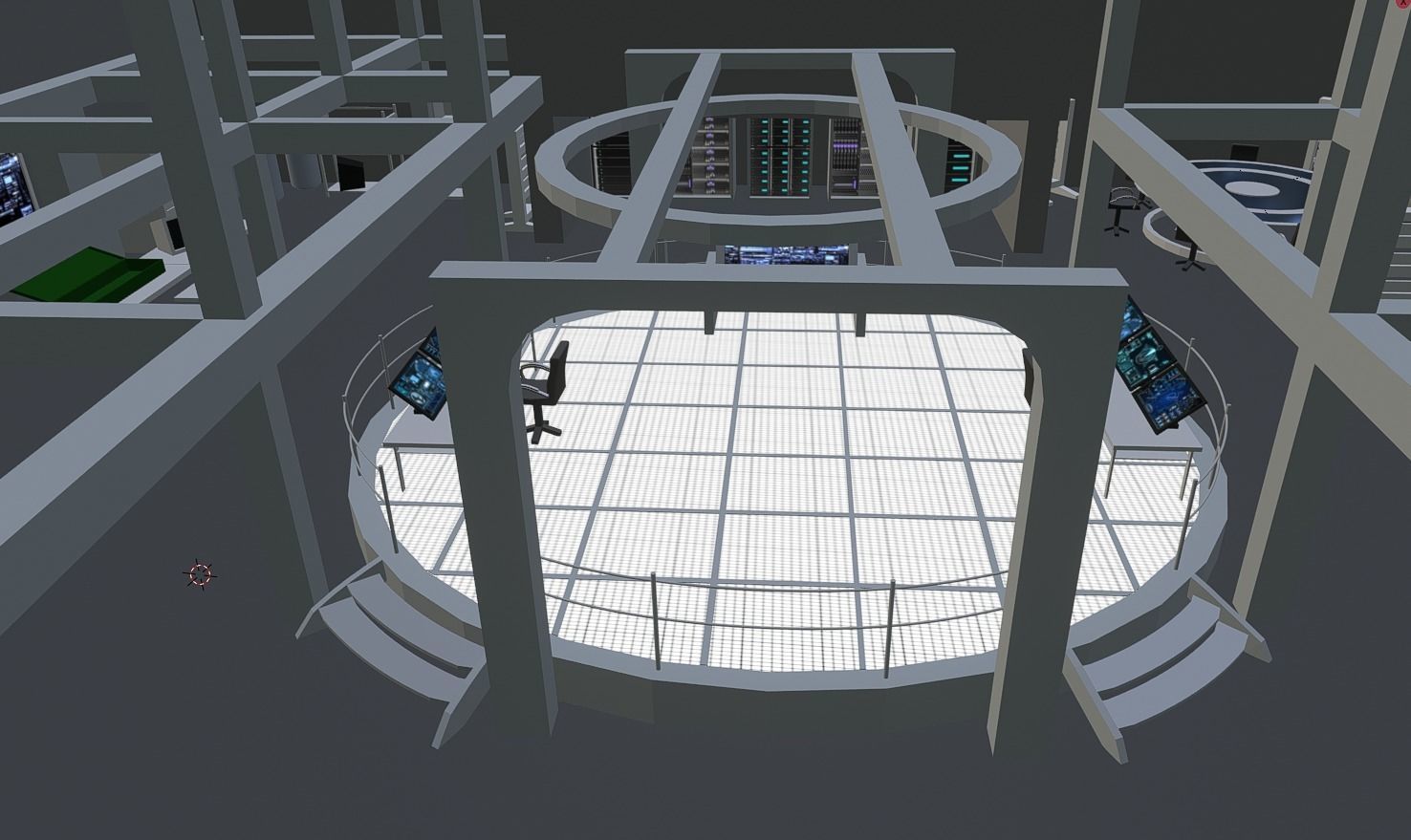 CW Green Arrow Season 4 Bunker Low-poly 3D model_9