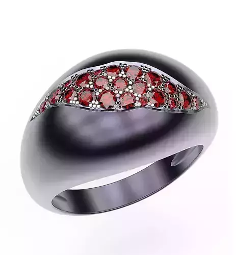 Cracked Ring 3D print model