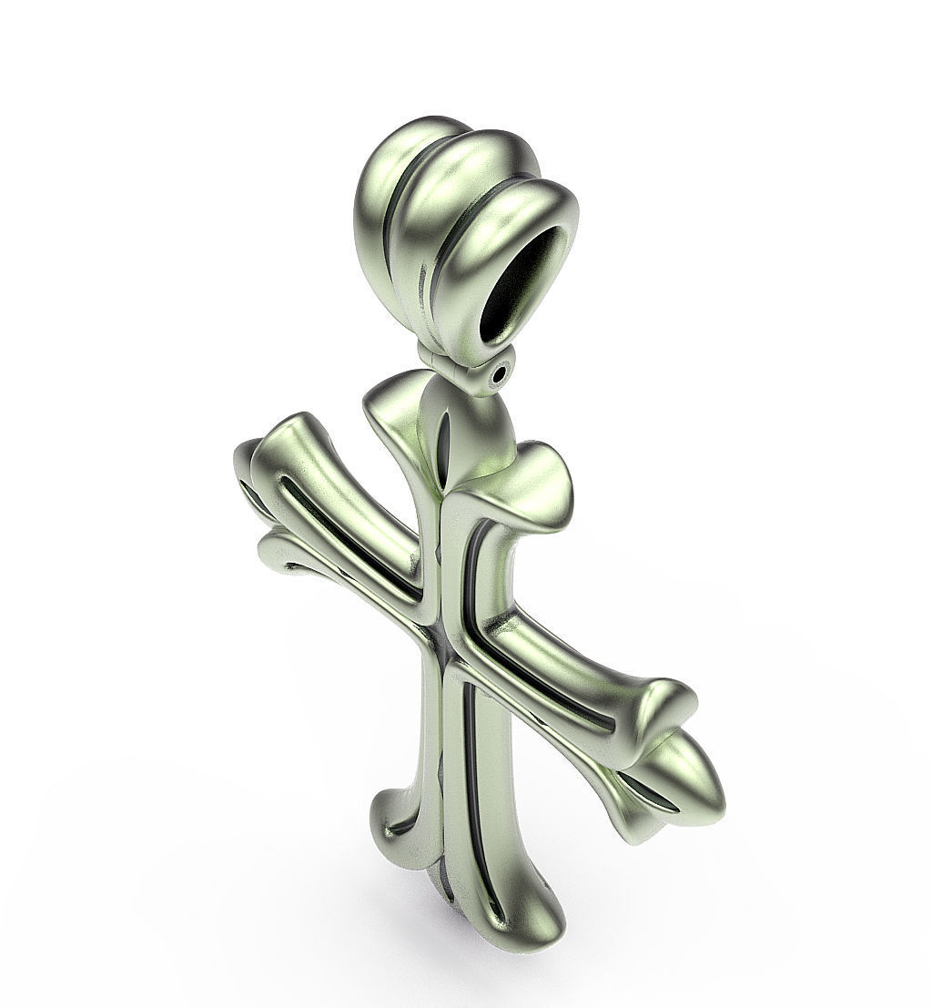 Cross Medieval 3D print model_2