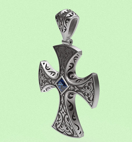 Cross Scott Kay 3D print model