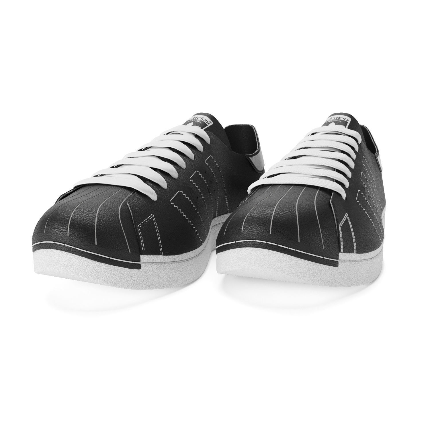 Sneakers Superstar 3D model 3D model_4