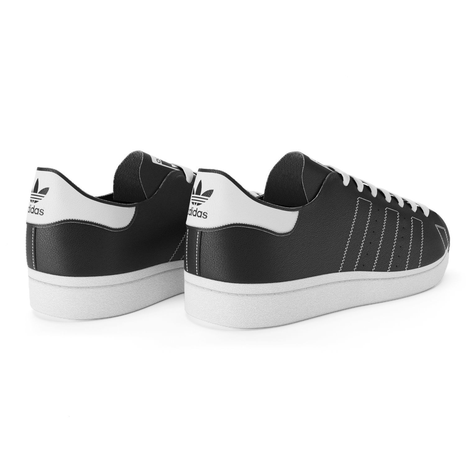 Sneakers Superstar 3D model 3D model_5
