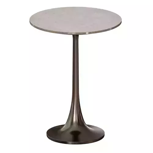 Nero Brown Marble Accent Table Crate and Barrel