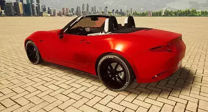 3d Twinmotion Car model- Mazda MX5