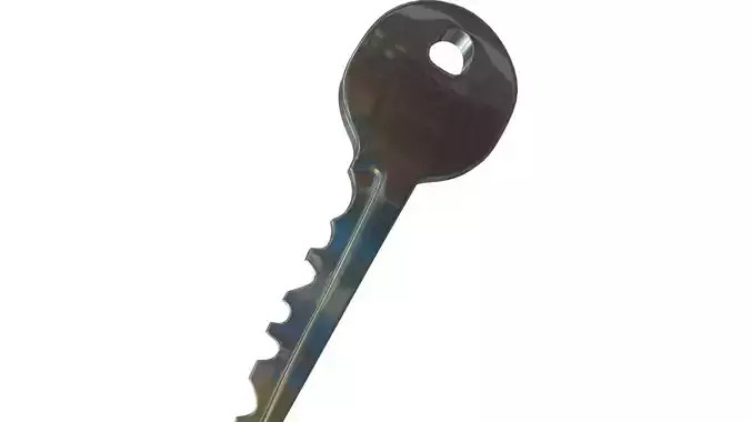 key for the door 3D model
