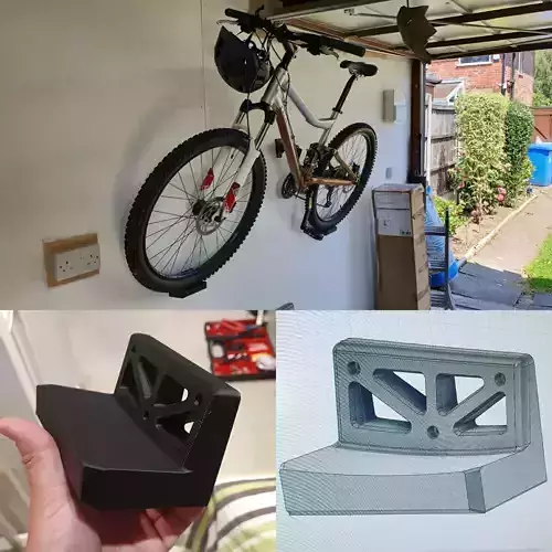 Mountain Bike Wall Mounts 3D print model