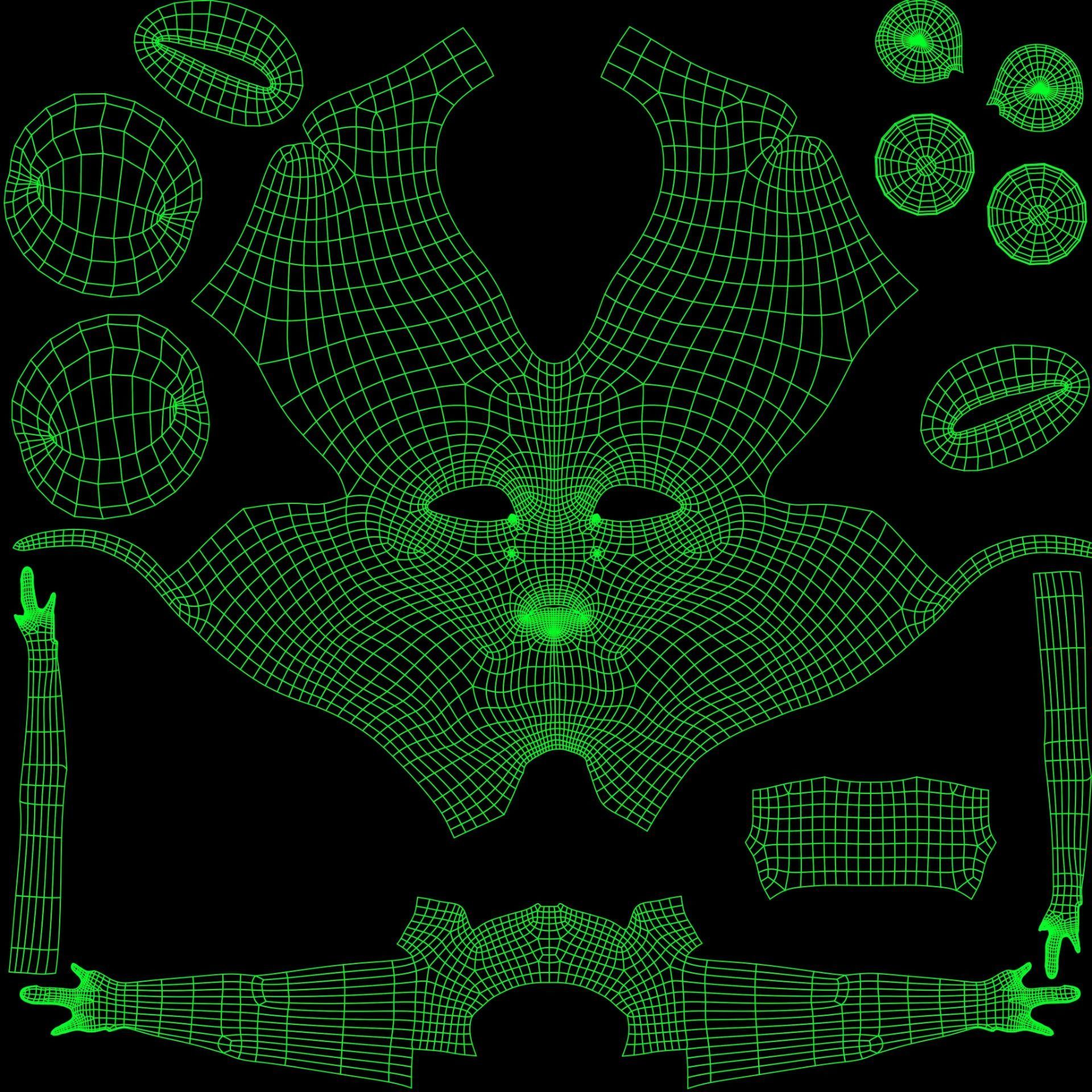 Foreigner man wearing shirt and hat 3D model_17