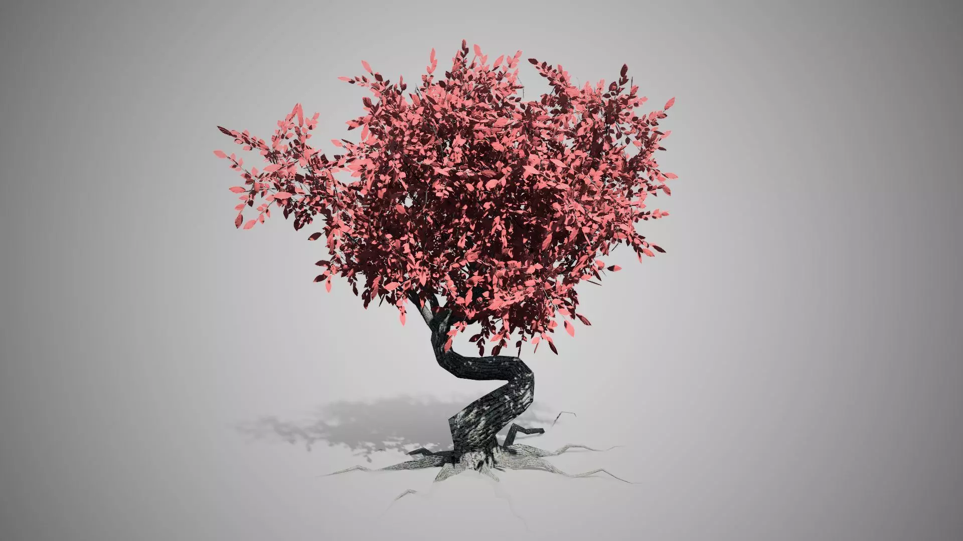 Fantasy Tree LODS Low-poly 3D model_0