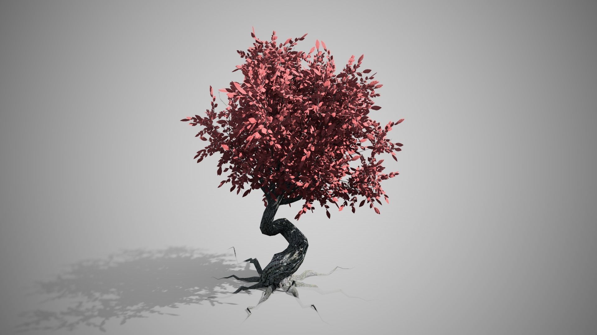 Fantasy Tree LODS Low-poly 3D model_3