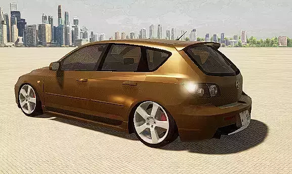 3d Twinmotion Car model - Mazda SP23