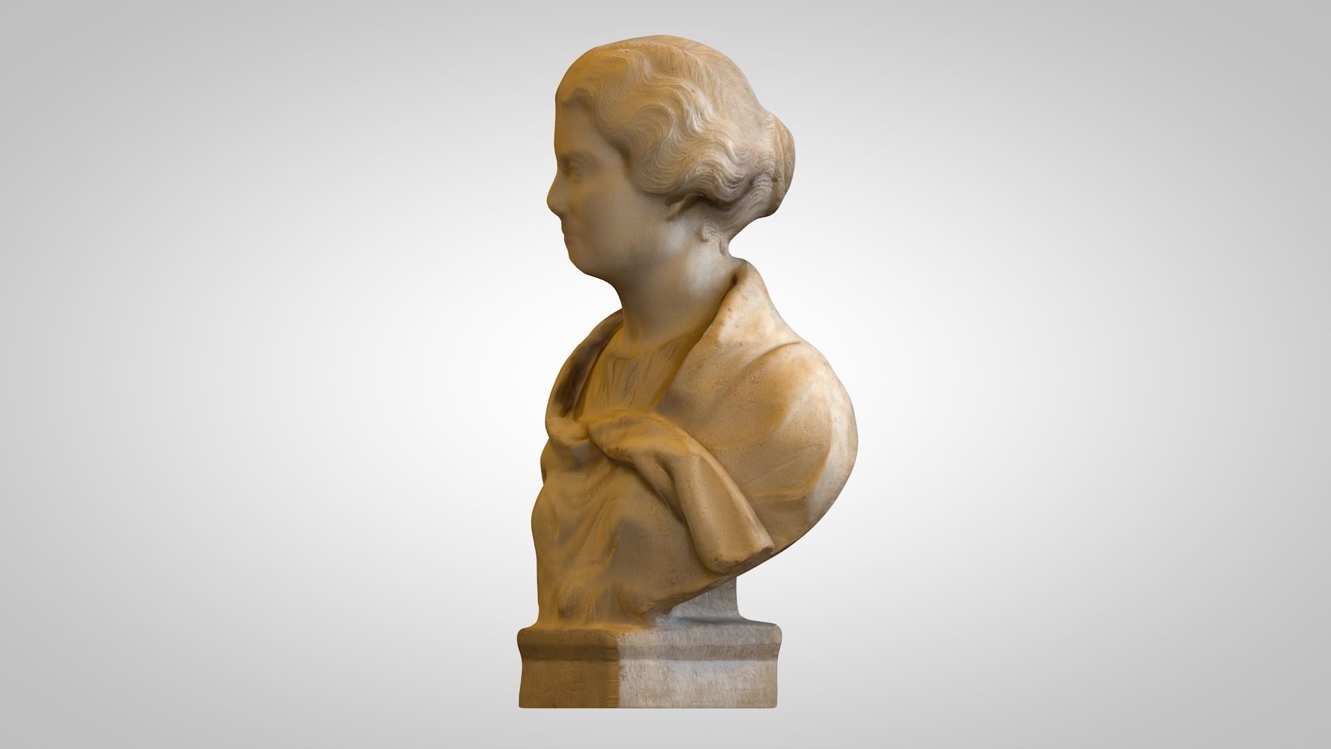 3D PRINTING - ROMAN STATUE - MELITINE 3D print model_4