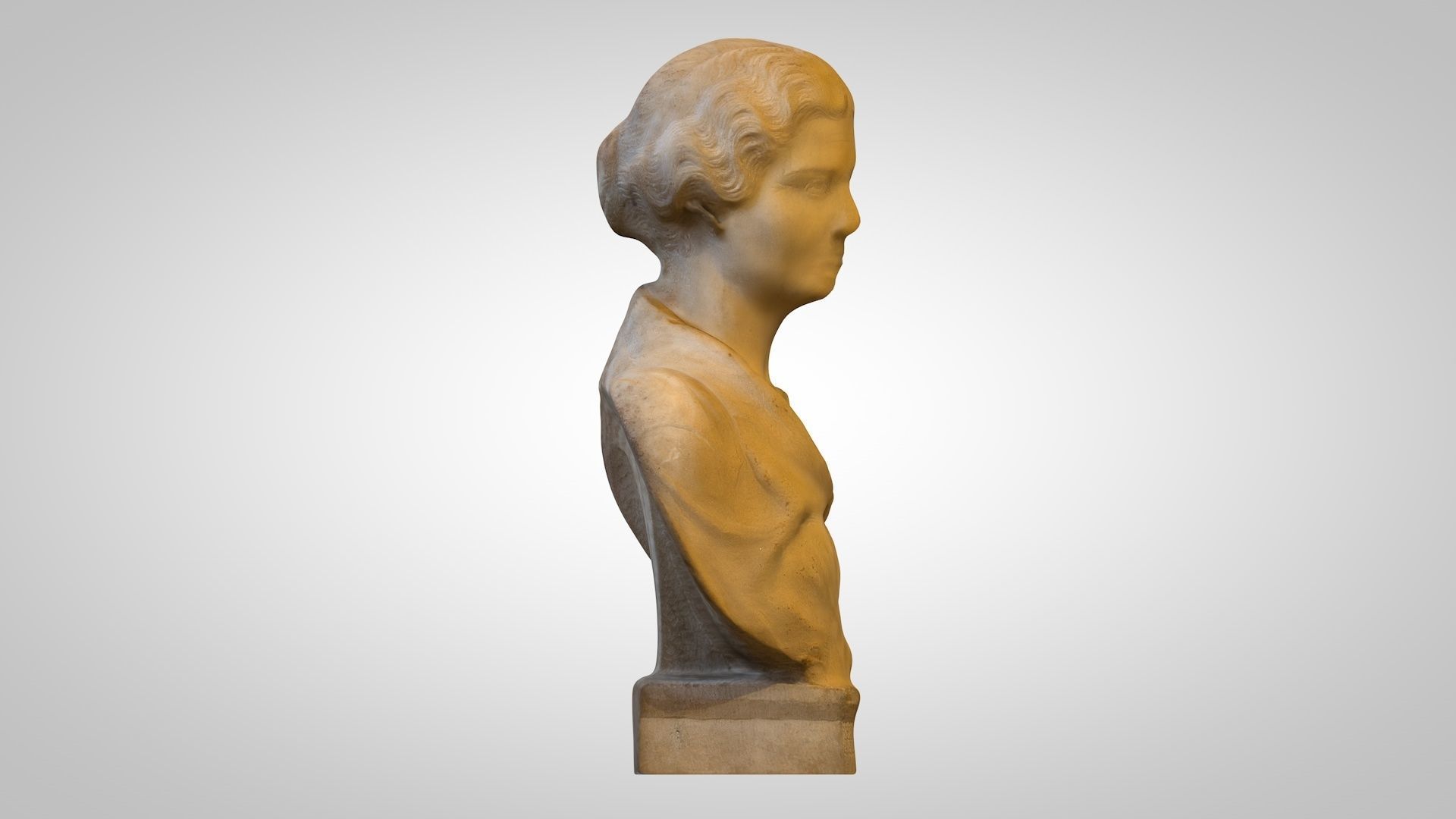 3D PRINTING - ROMAN STATUE - MELITINE 3D print model_5