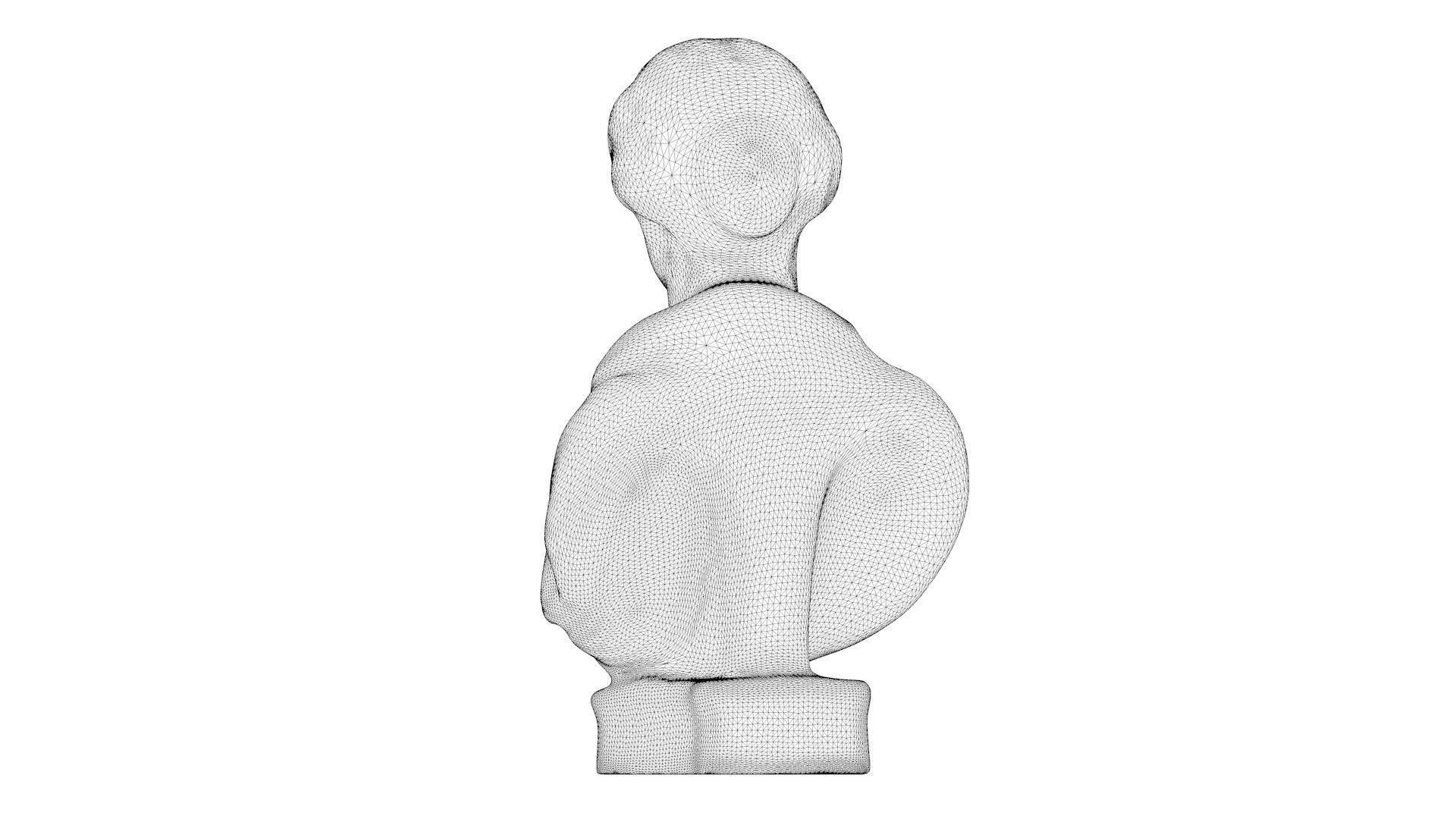 3D PRINTING - ROMAN STATUE - MELITINE 3D print model_19