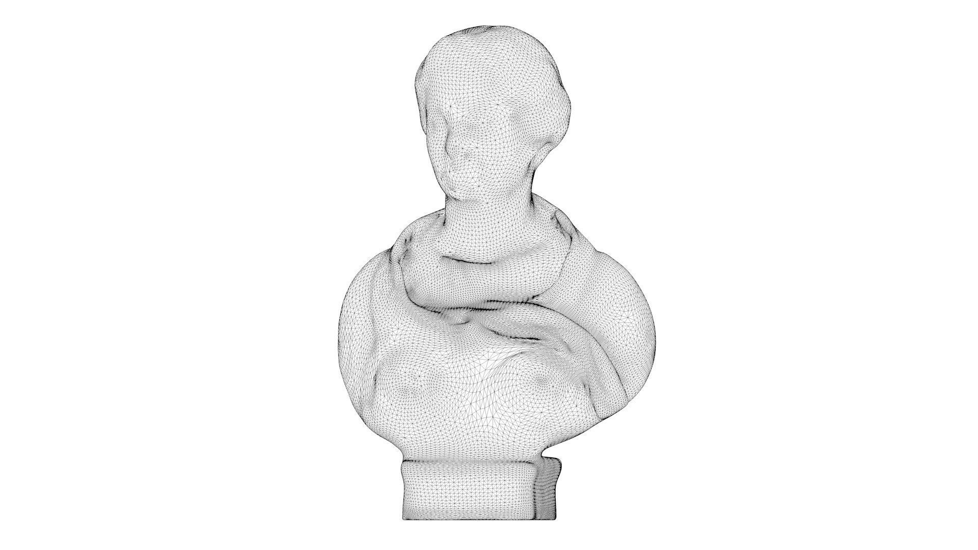 3D PRINTING - ROMAN STATUE - MELITINE 3D print model_23