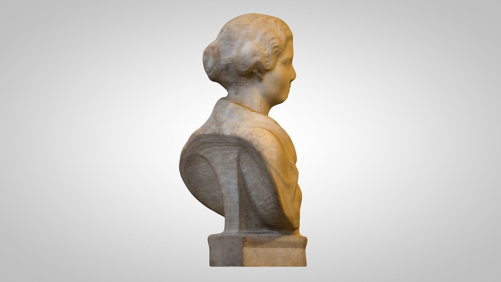 3D PRINTING - ROMAN STATUE - MELITINE 3D print model_6