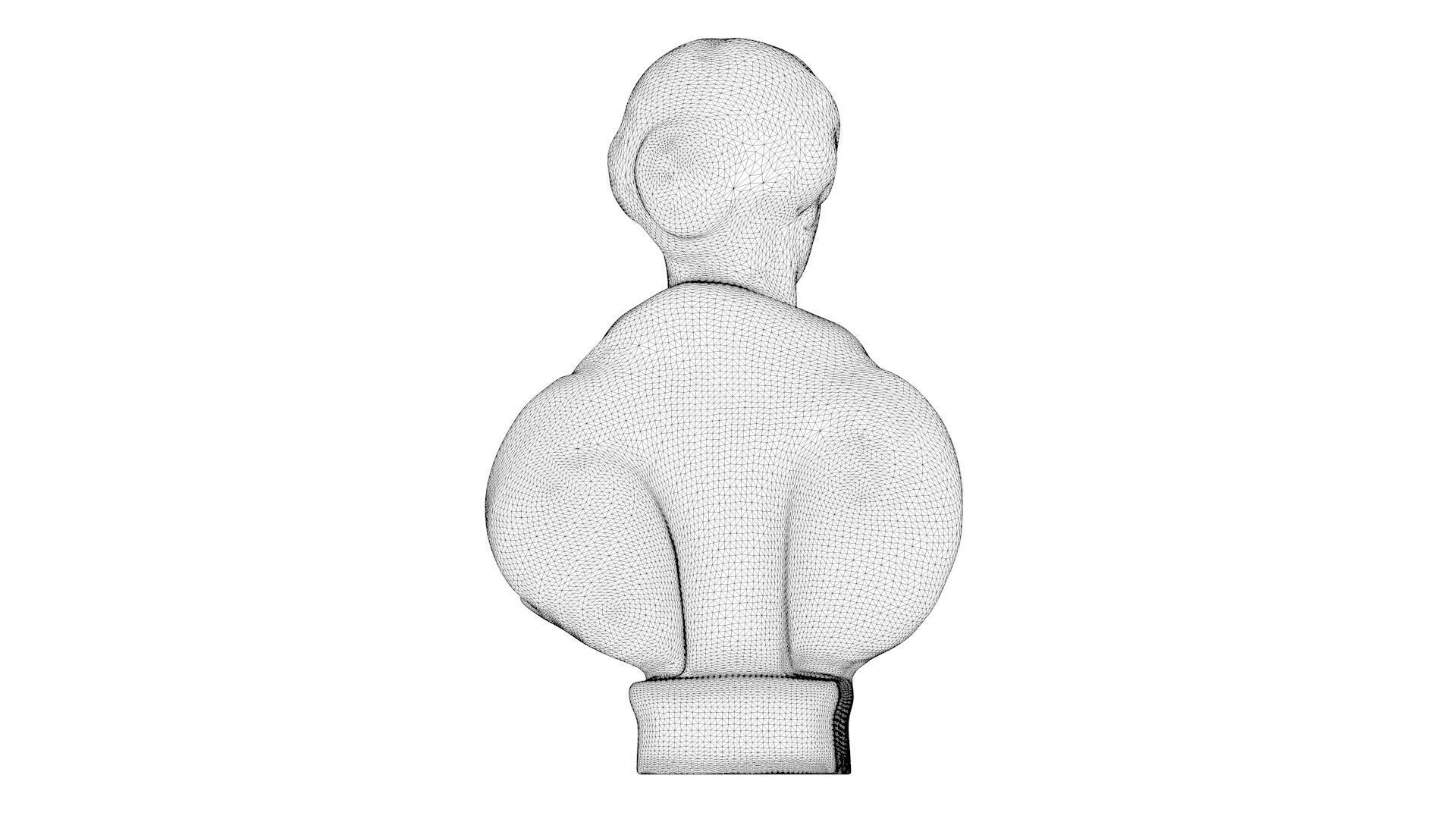 3D PRINTING - ROMAN STATUE - MELITINE 3D print model_18