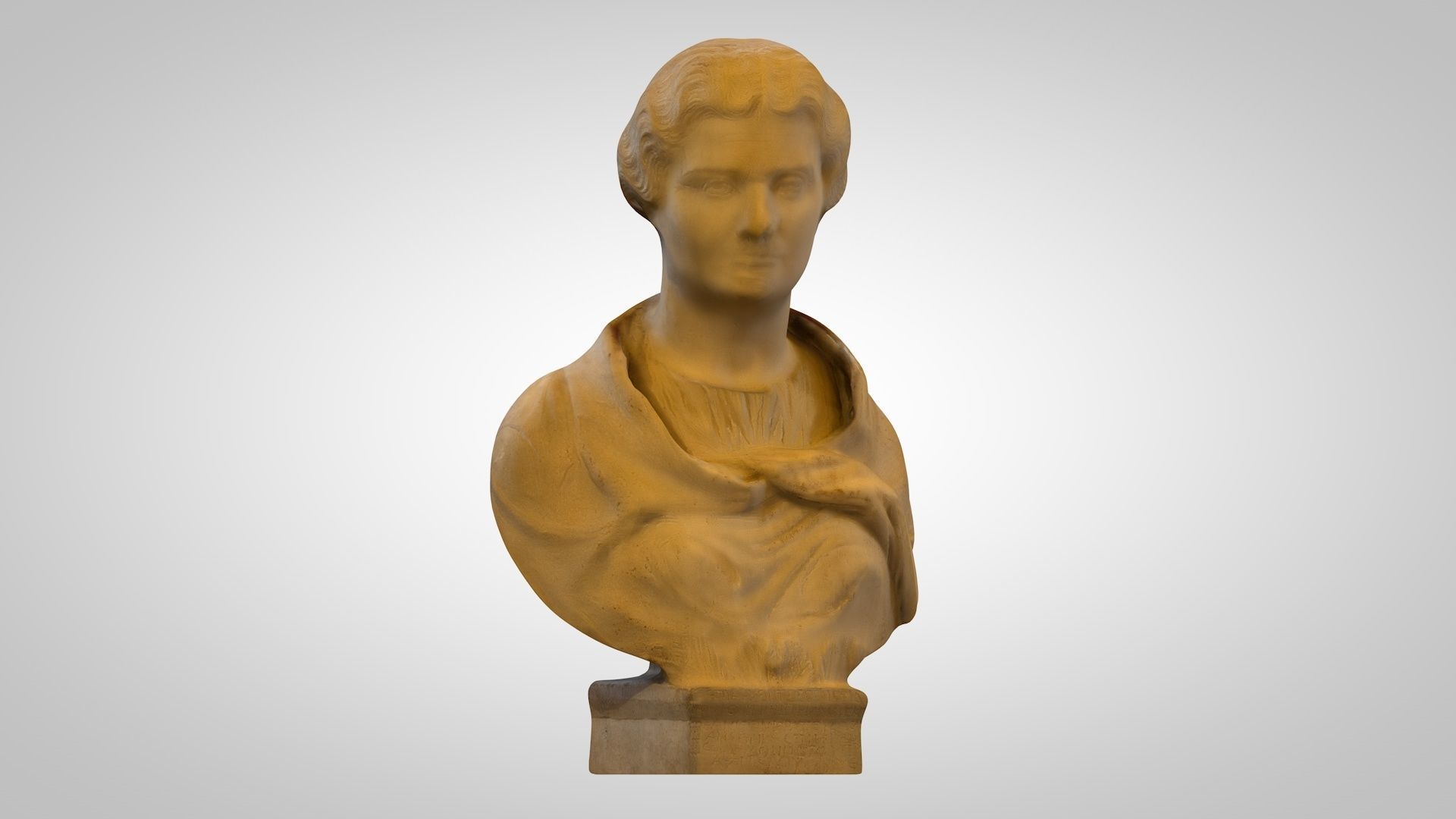 3D PRINTING - ROMAN STATUE - MELITINE 3D print model_2