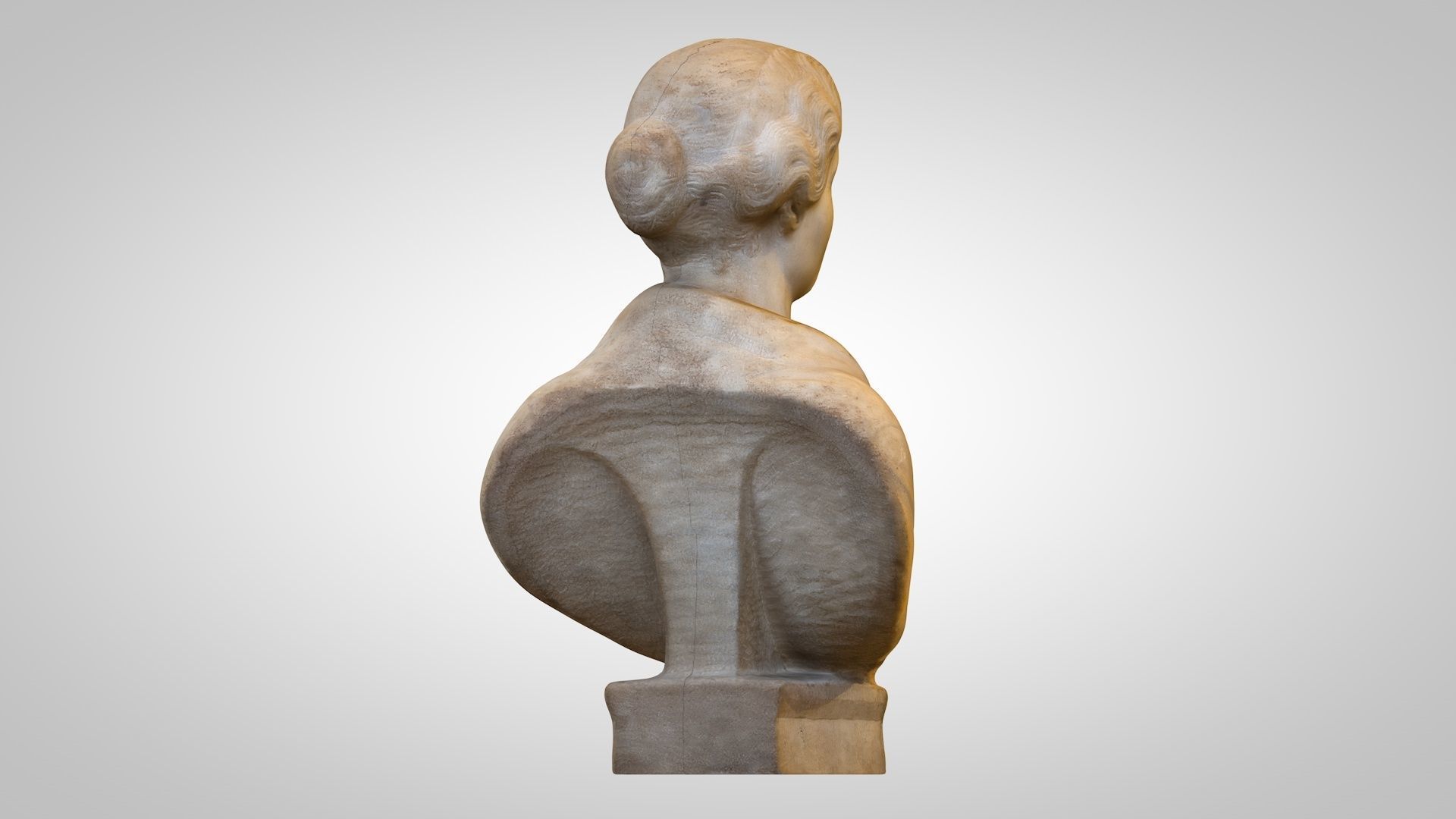 3D PRINTING - ROMAN STATUE - MELITINE 3D print model_7