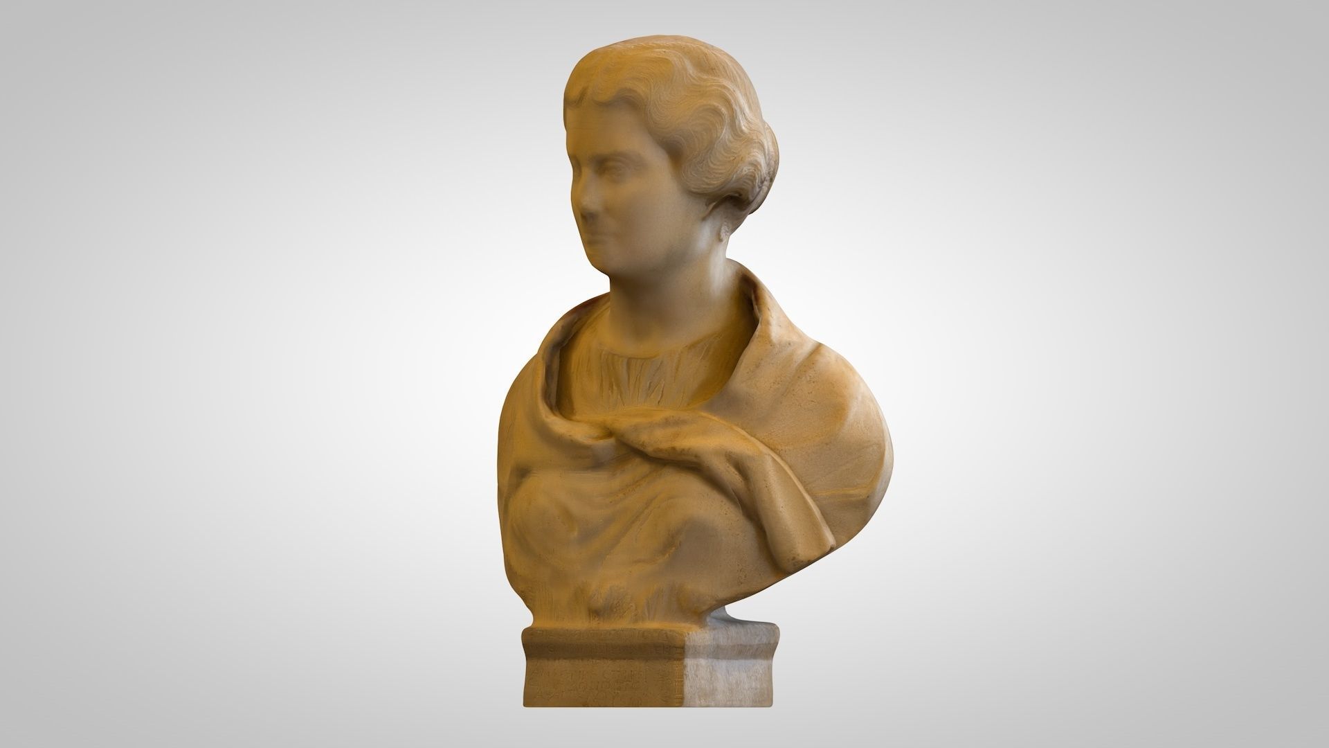 3D PRINTING - ROMAN STATUE - MELITINE 3D print model_12
