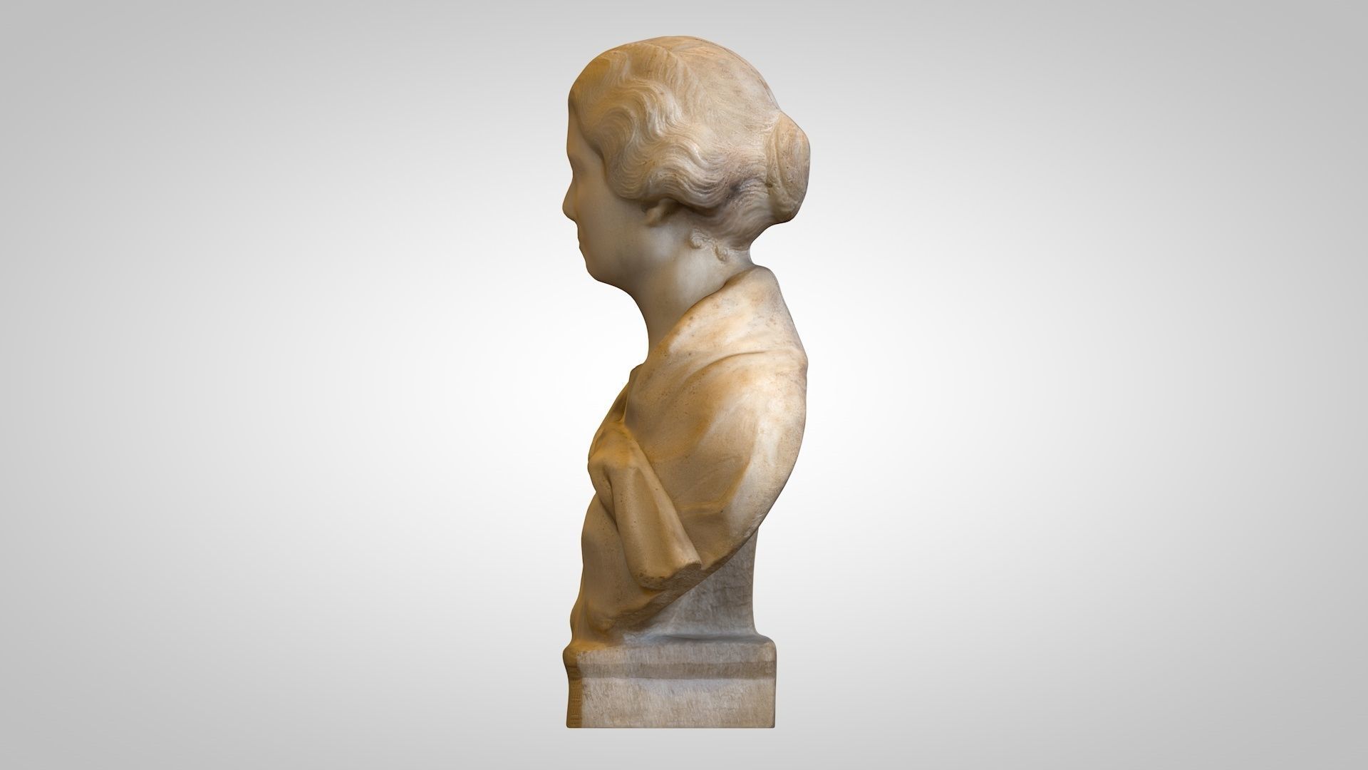 3D PRINTING - ROMAN STATUE - MELITINE 3D print model_11