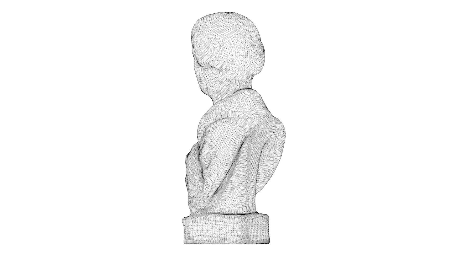 3D PRINTING - ROMAN STATUE - MELITINE 3D print model_20