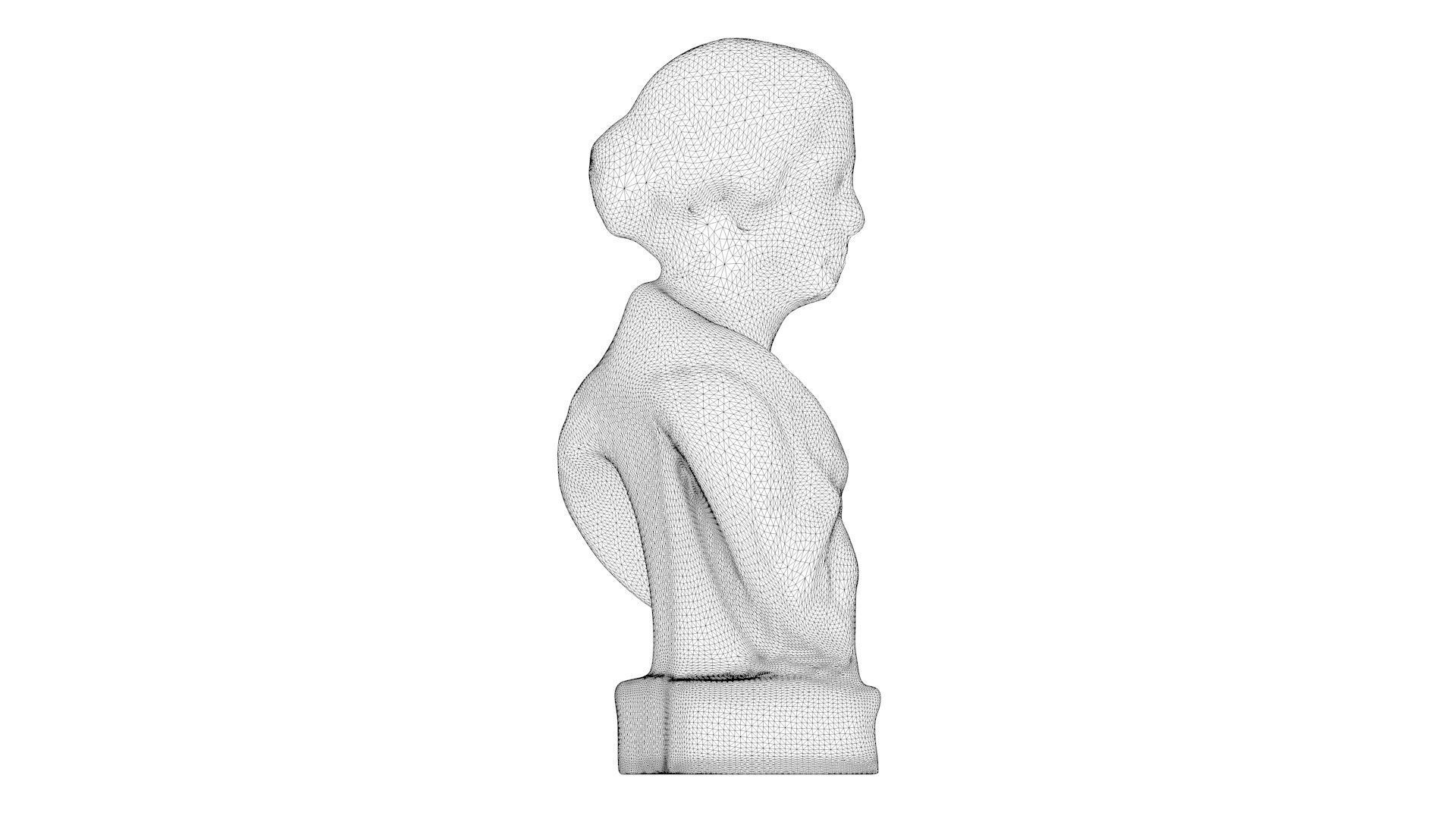 3D PRINTING - ROMAN STATUE - MELITINE 3D print model_16