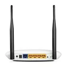ROUTER MODEL wireless with two antennas Free 3D model_0