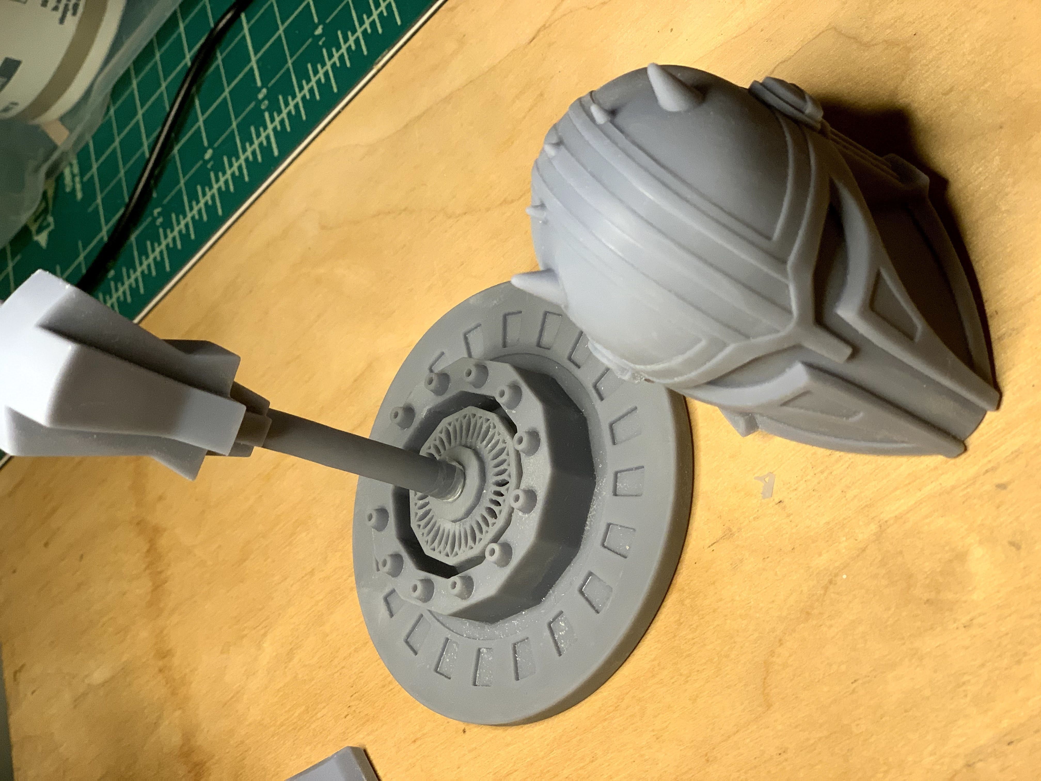 Mandalorian The Armorer 3D print model_6