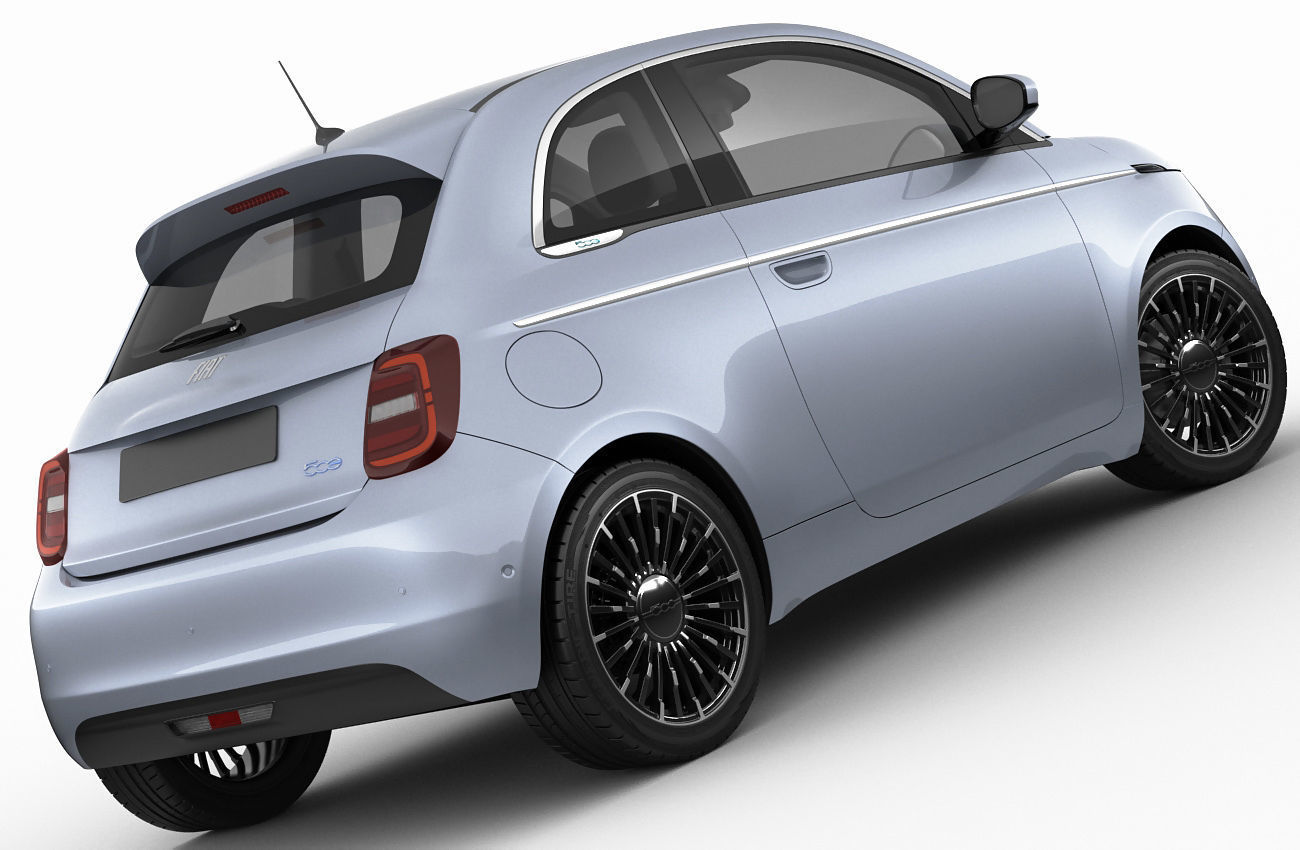 Fiat 500 2021 La Prima 3D model_10