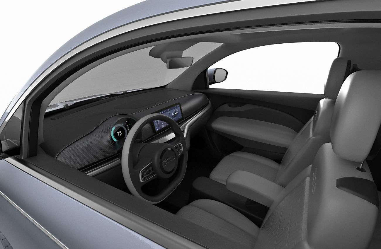 Fiat 500 2021 La Prima 3D model_14