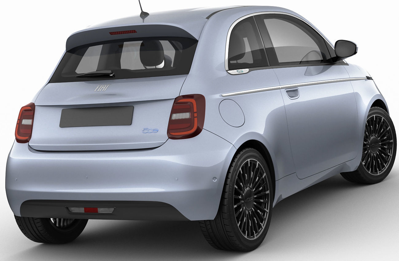 Fiat 500 2021 La Prima 3D model_1