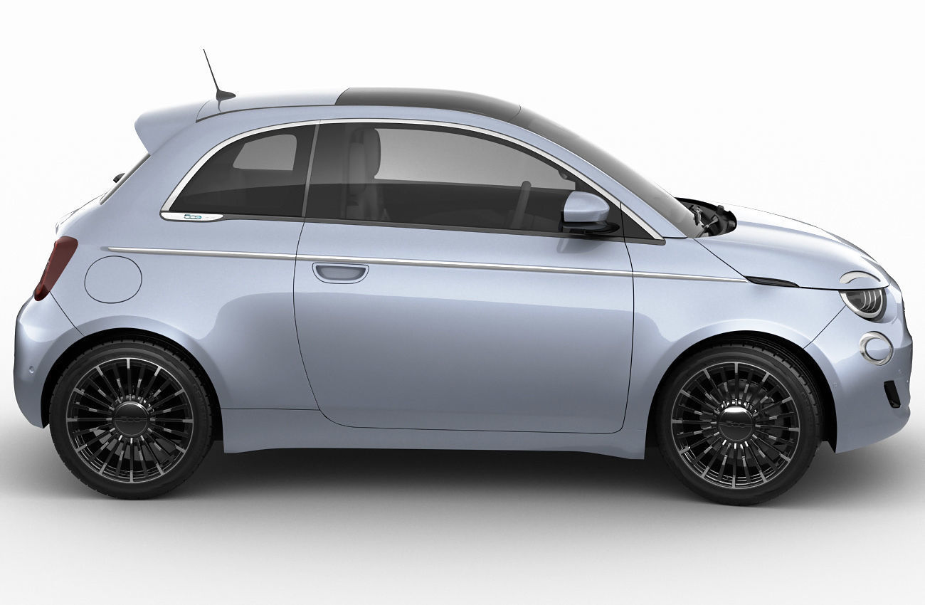 Fiat 500 2021 La Prima 3D model_2