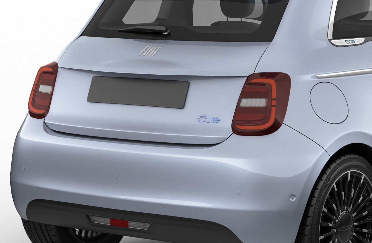 Fiat 500 2021 La Prima 3D model_5