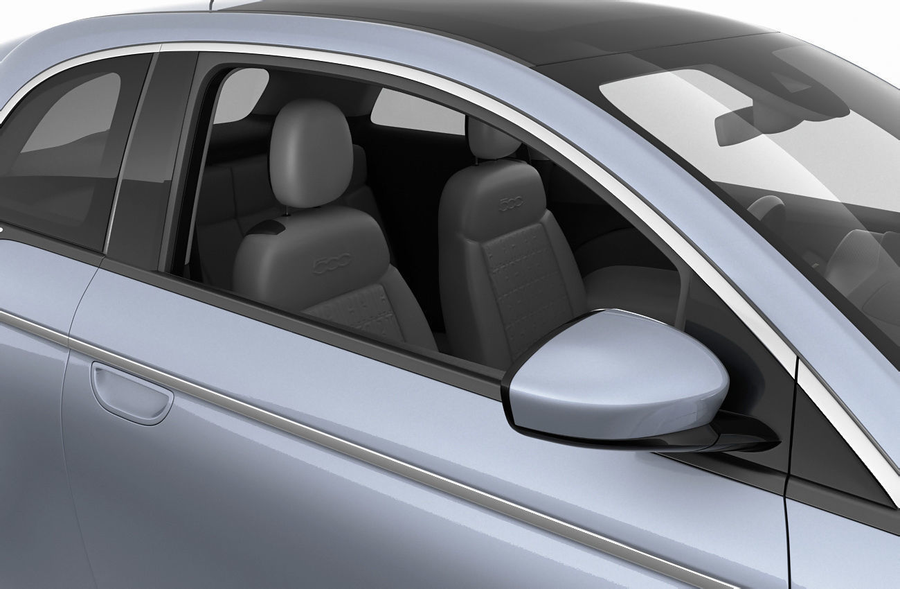 Fiat 500 2021 La Prima 3D model_15