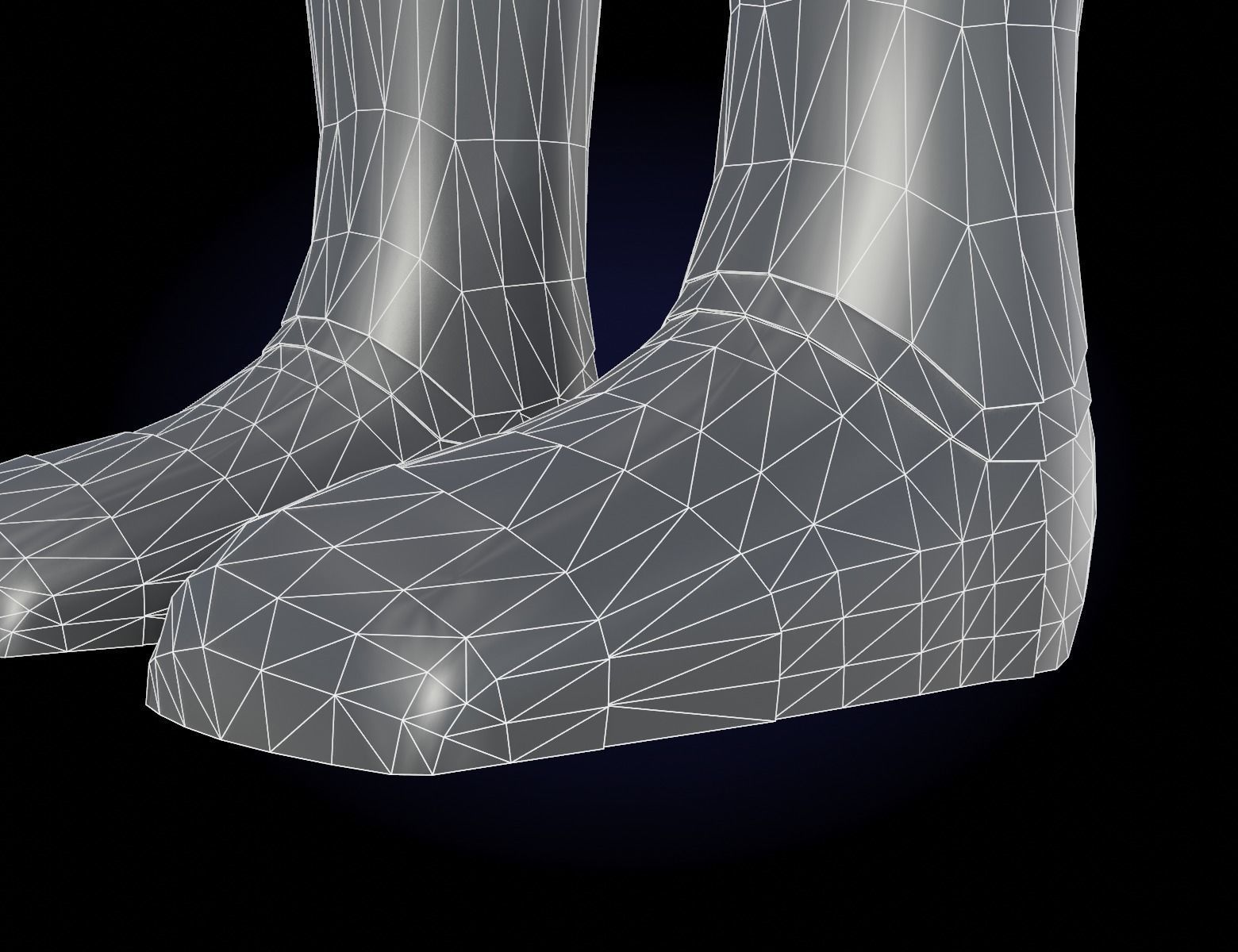 Medieval Knight Armor Low-poly 3D model_13