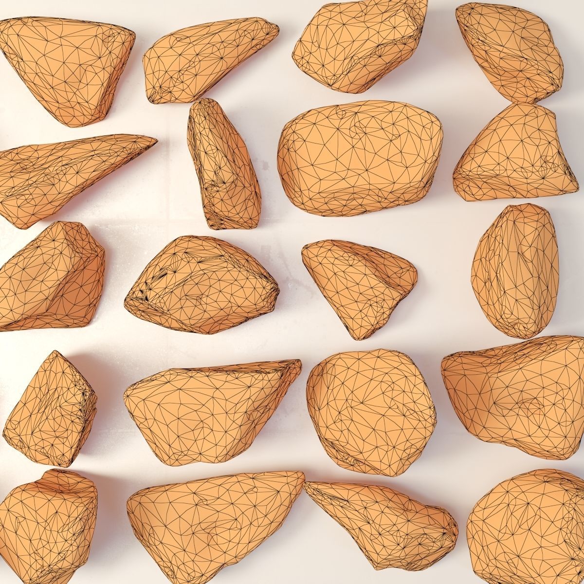 Stone rock river splinter n1a 3D model_18