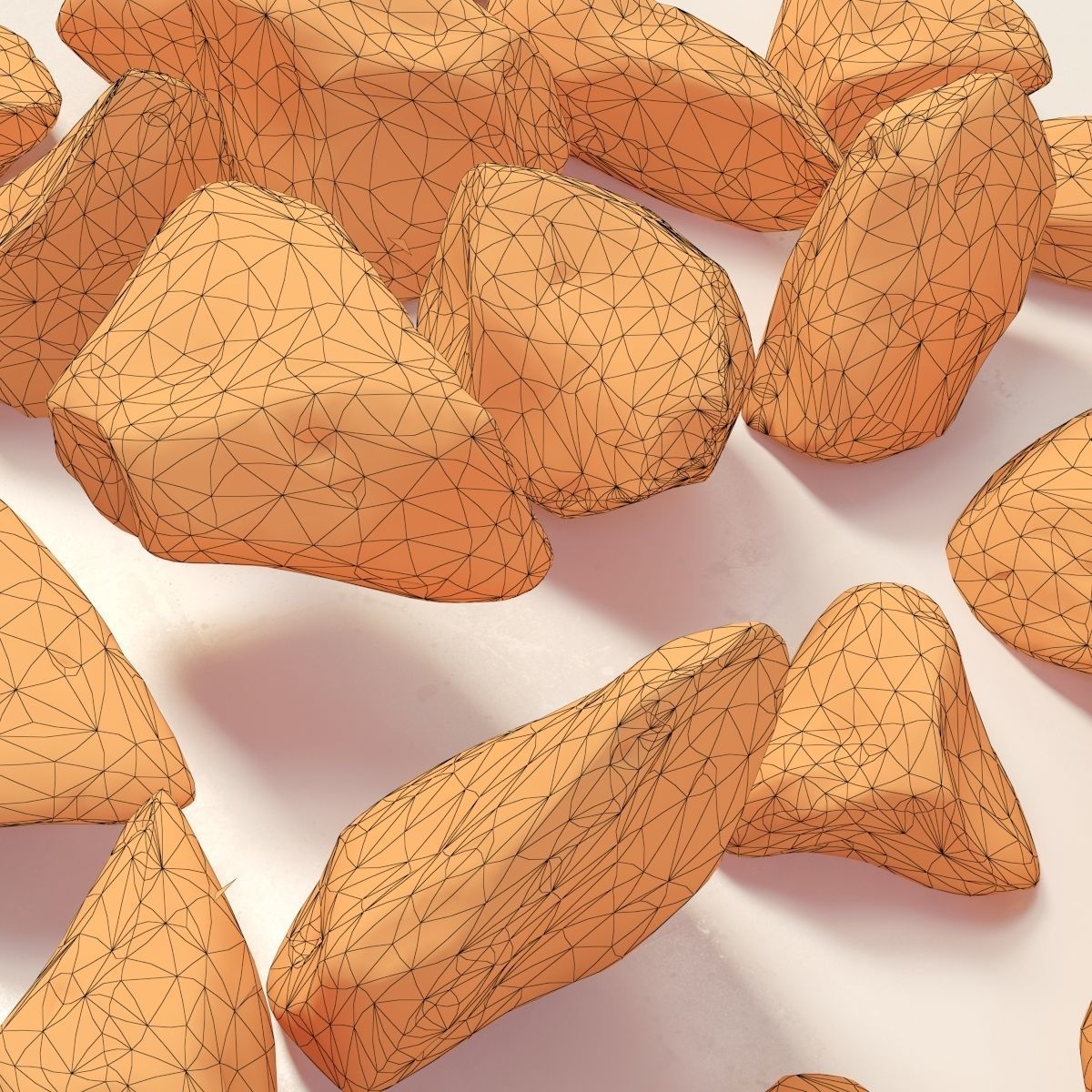 Stone rock river splinter n1a 3D model_19