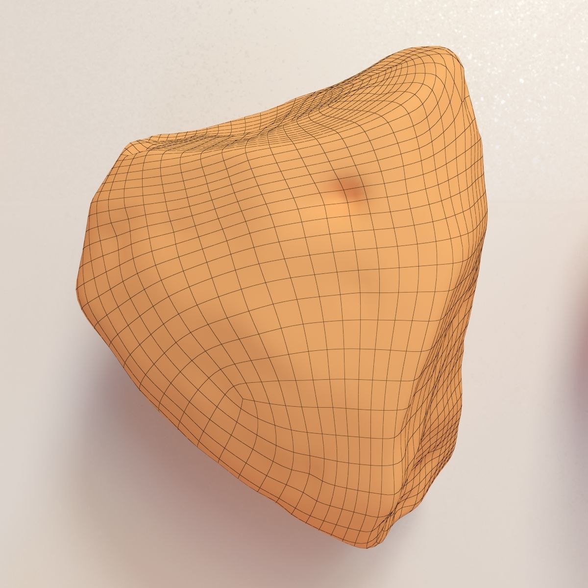 Stone rock river splinter n1a 3D model_16