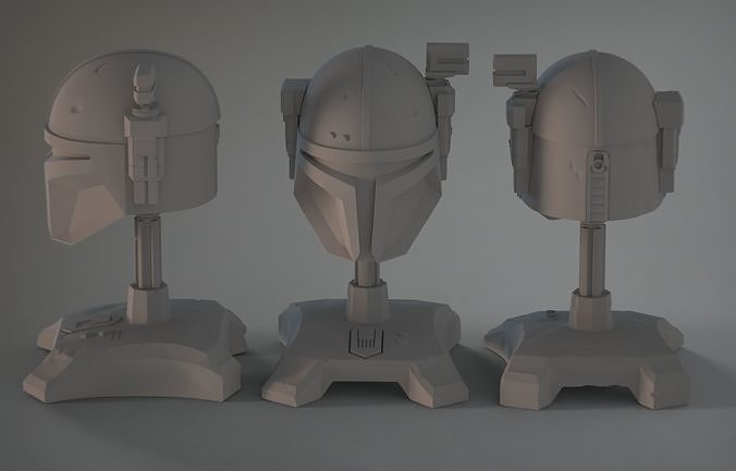Mandalorian Paz Vizla 3D print model